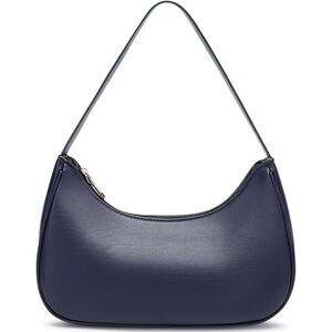 Women Dark Blue Imported Fashion Mini Clutch Underarm Purse Hobo Mini Tote Bag